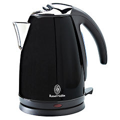 Russell Hobbs Black and Chrome Kettle