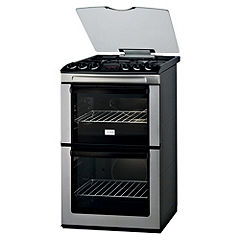 Zanussi ZCG551GXC 55cm Stainless Steel Gas Cooker