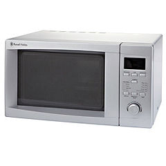 Russell Hobbs 2104 21L Silver Microwave Oven with Grill