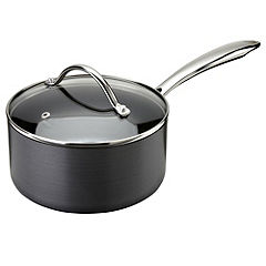 Cook's Collection Hard Anodised 18cm Saucepan