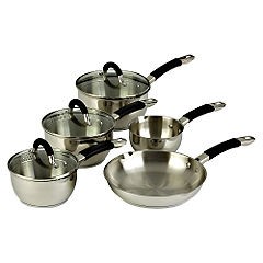 Ready Steady Cook Bistro 5 Piece Cookware Set