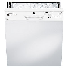 Indesit DPG15WH Full-Size Semi-Integrated Dishwasher White