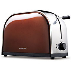 Kenwood TTM106 Metallics 2-slice Auburn Copper Toaster